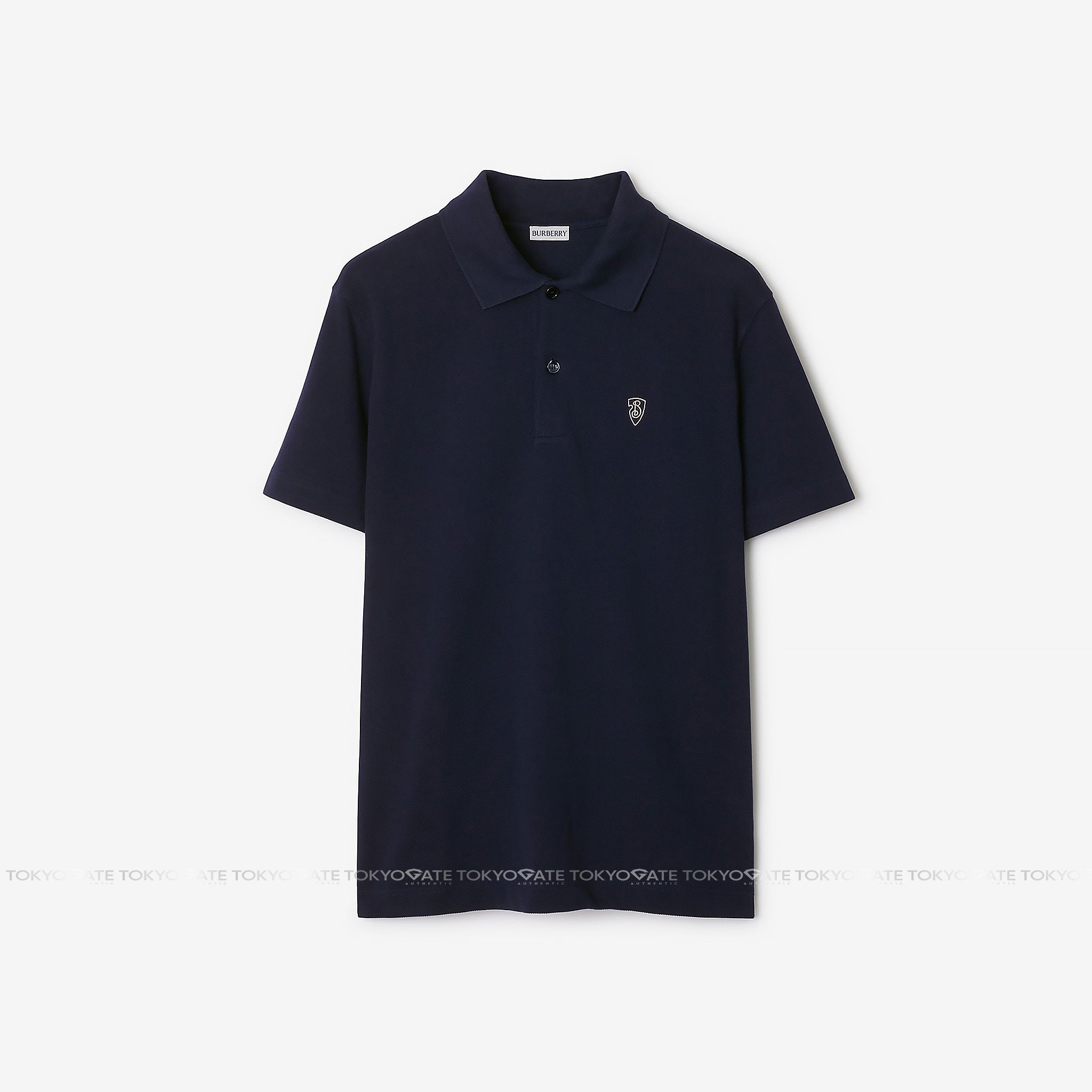 Áo polo Burberry 8099895 SS W24 MW SIC Coal Slim Fit