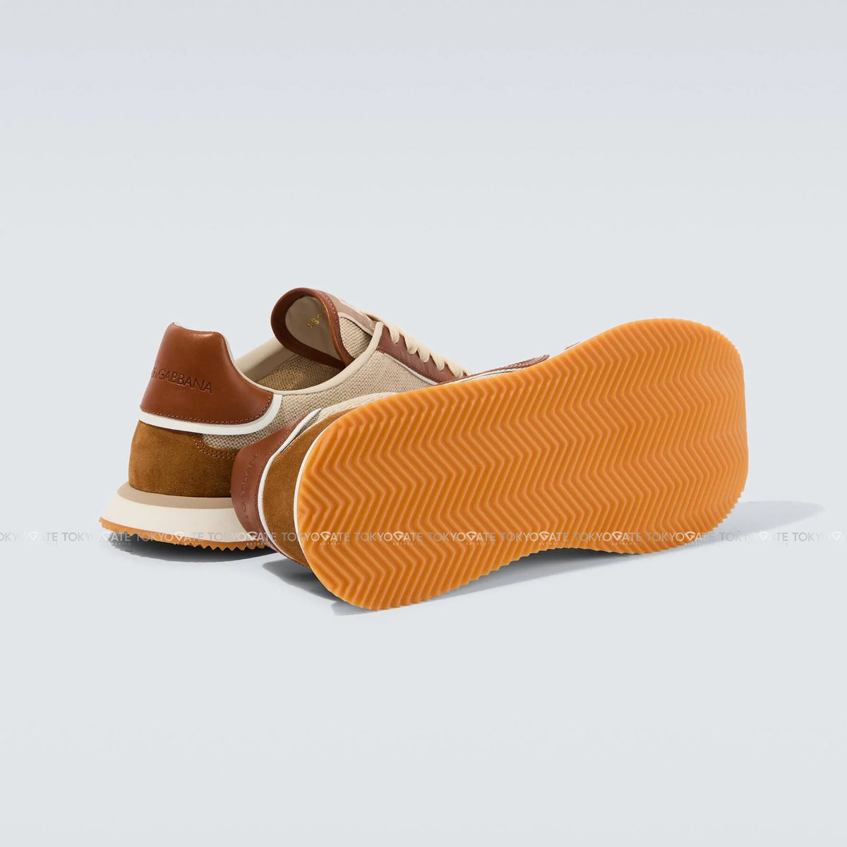 Giày D&G CS2288 A0127 8W125 DG Cushion Avorio Caramello