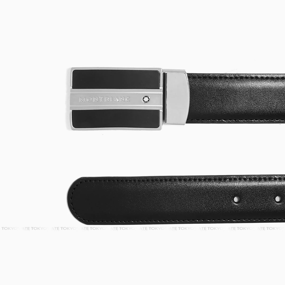 Dây lưng Montblanc 128136 Reversible Leather Belt Black Brown