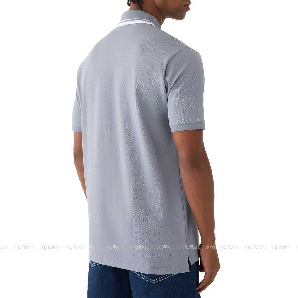 Áo polo Gucci 795174 XJG16 4923 Cotton Piquet Light Blue Regular Fit