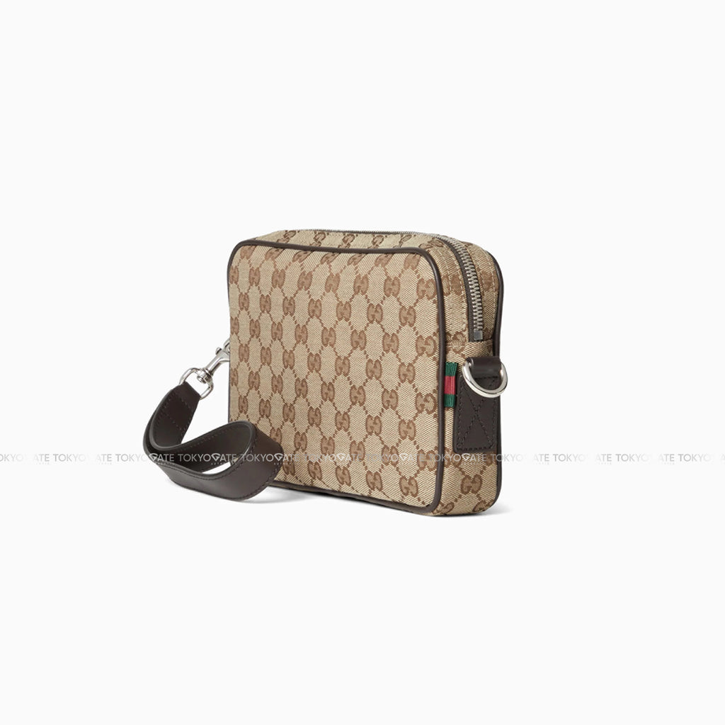 Túi Gucci 834802 GG Canvas Small Crossbody Bag Beige