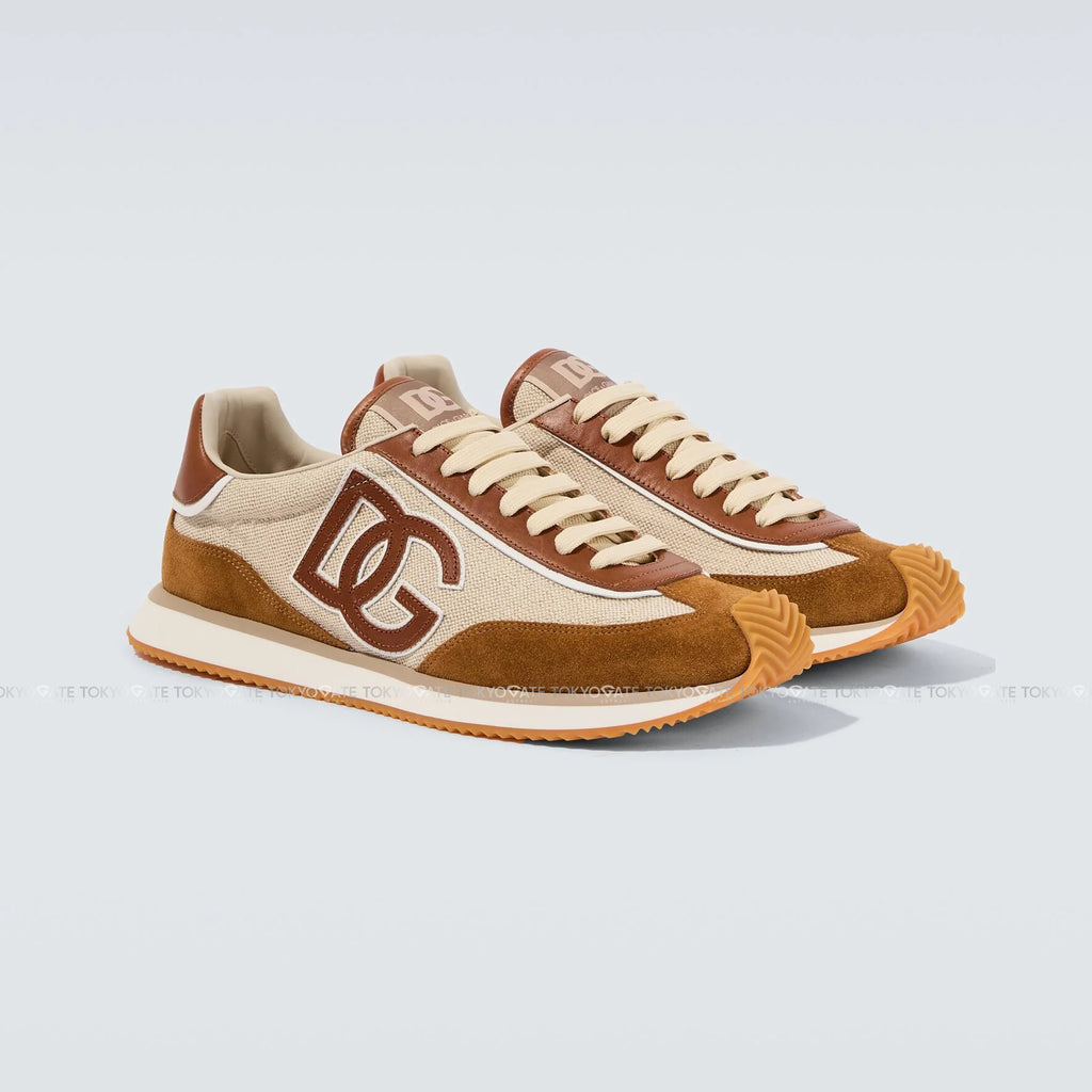 Giày D&G CS2288 A0127 8W125 DG Cushion Avorio Caramello