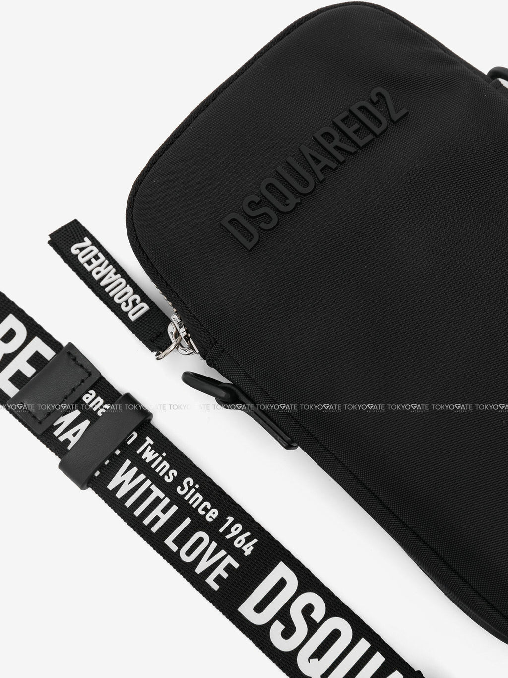 Túi Dsquared2 POM0039 16806816 2124 Made with Love Crossbody Black