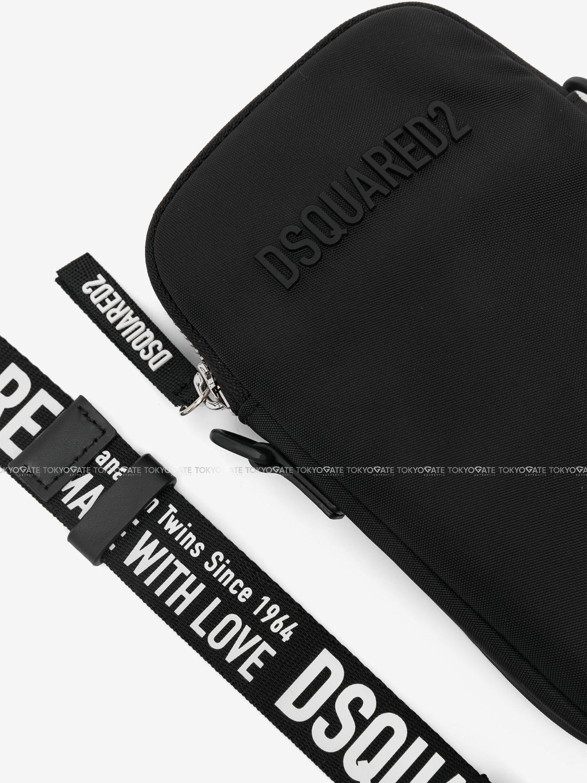 Túi Dsquared2 POM0039 16806816 2124 Made with Love Crossbody Black