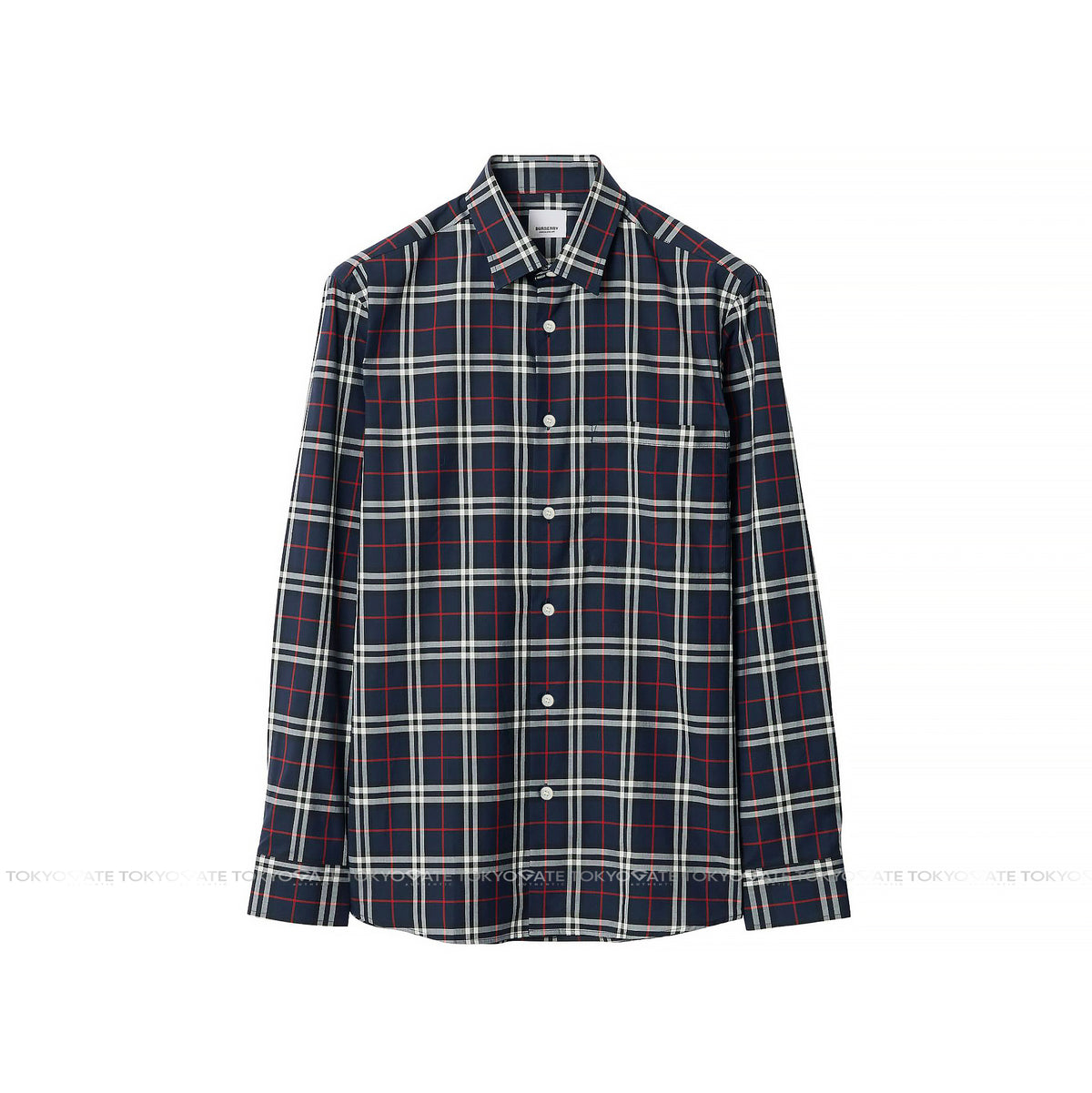 Áo sơ mi Burberry 8004835 George Navy Slim Fit