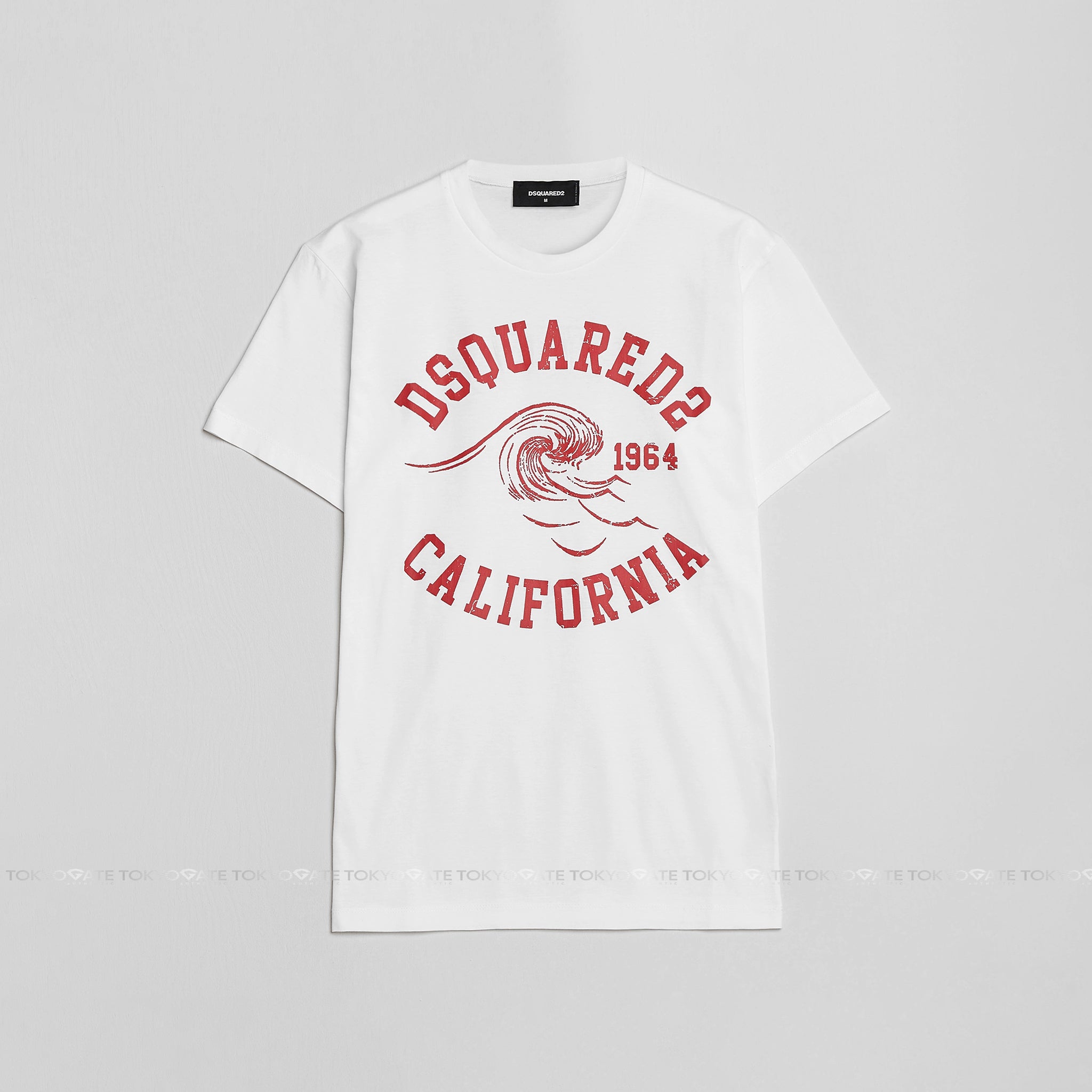 Áo phông Dsquared2 S74GD1087 100 White Regular Fit