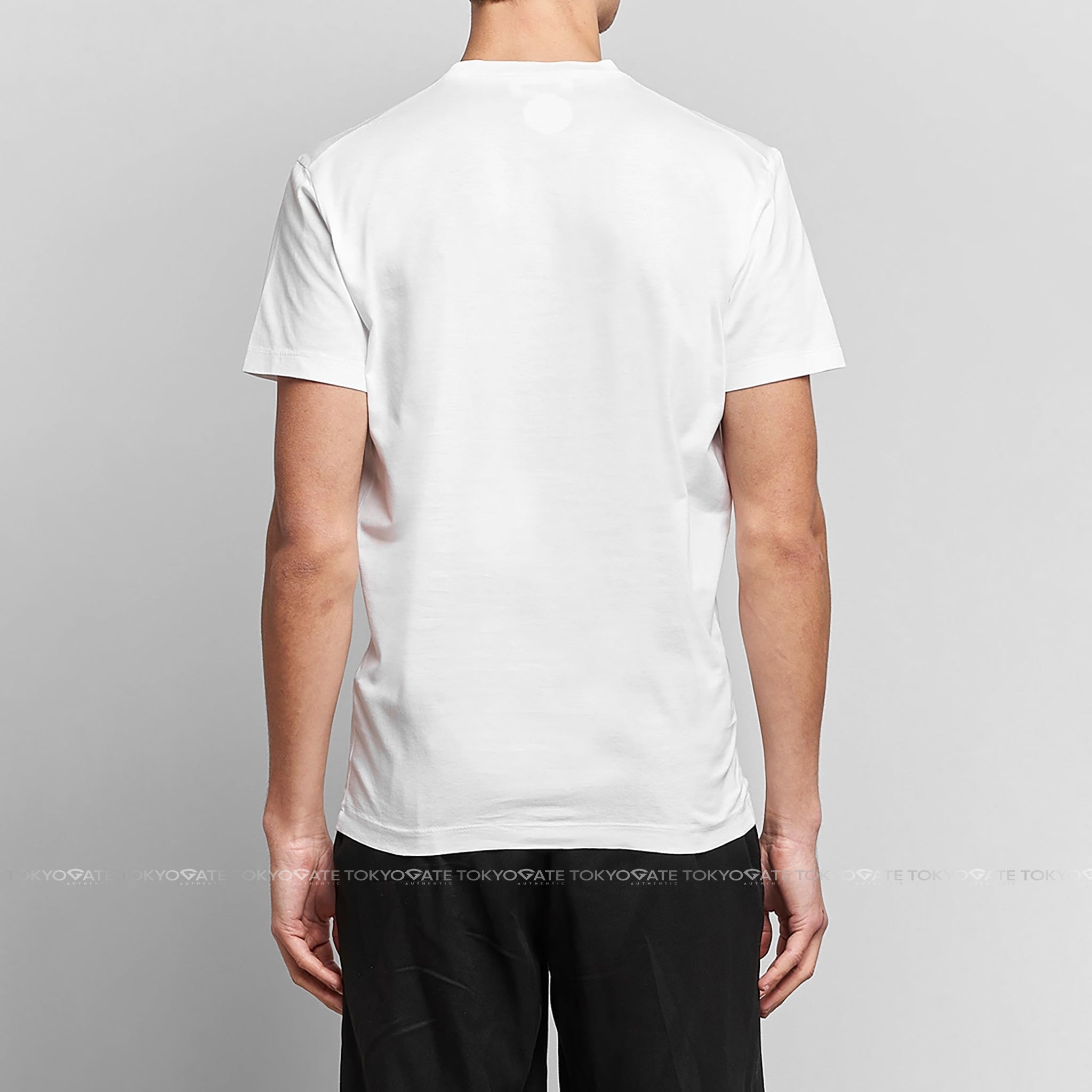 Áo phông Dsquared2 S74GD1087 100 White Regular Fit
