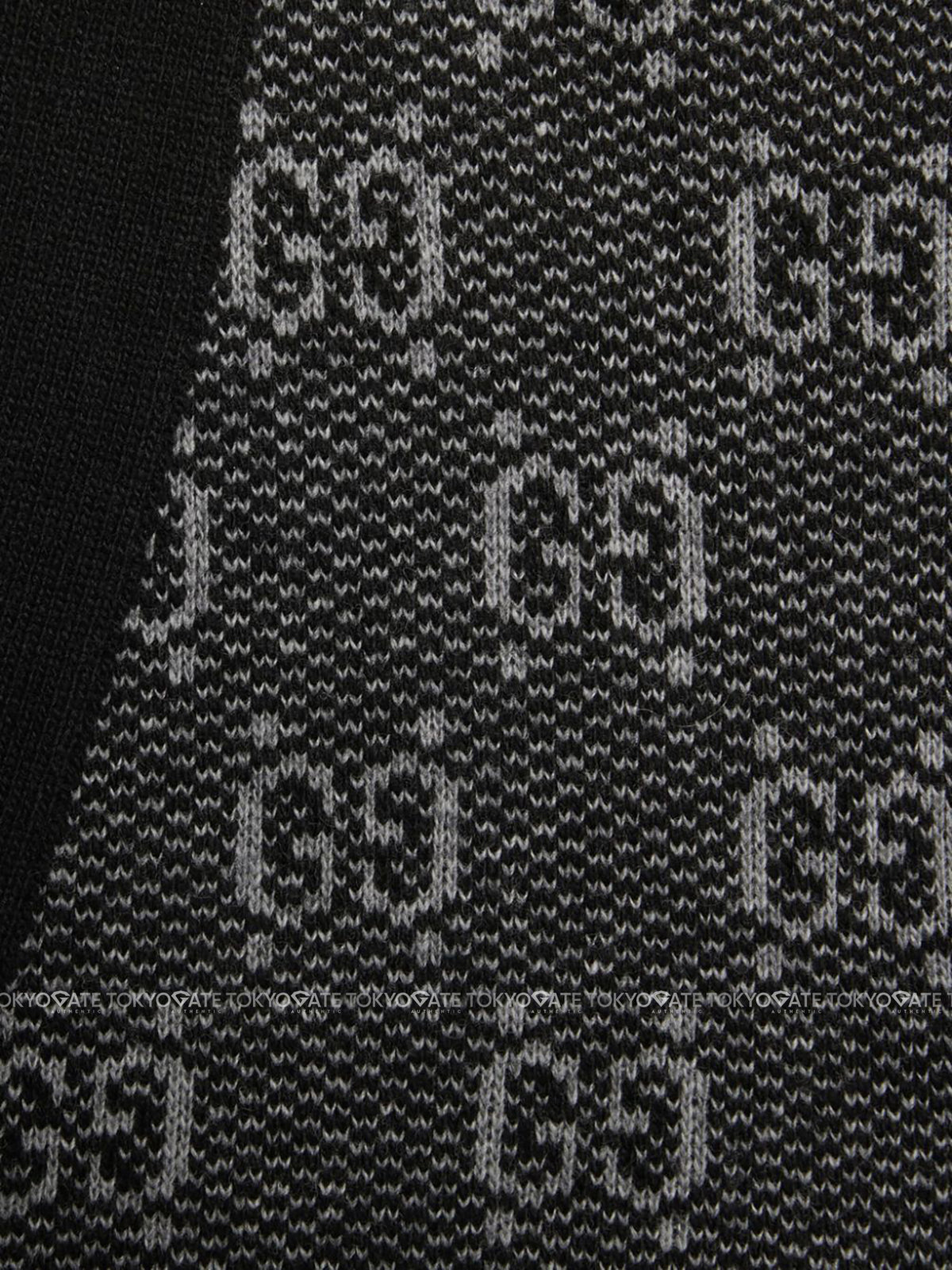 Áo khoác cardigan Gucci 761550 XKDK5 GG Jacquard Wool Cardigan Grey