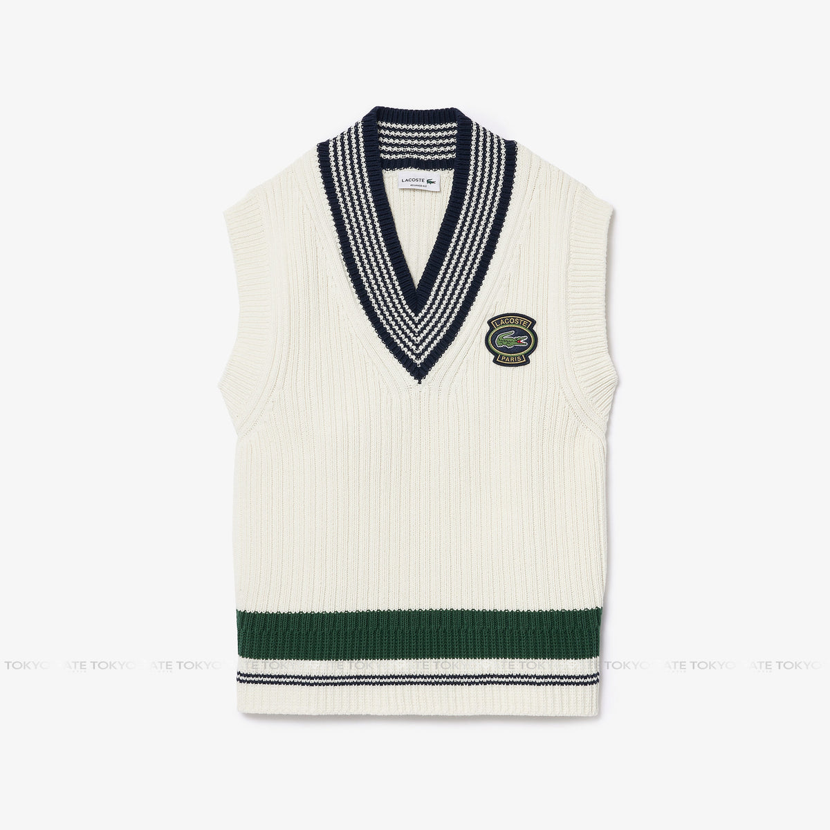 Áo len Lacoste AH0563 IQV Heavy Cotton Badge Accent Tennis Sweater
