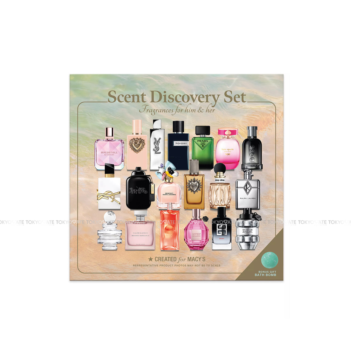 Set nước hoa Macy's 20-Pc. Fragrance Kit Set