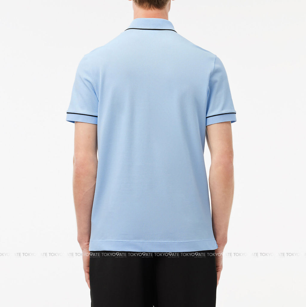 Áo polo Lacoste PH0796 54N HBP Light Blue Regular Fit