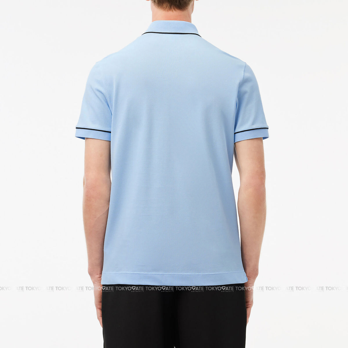 Áo polo Lacoste PH0796 54N HBP Light Blue Regular Fit