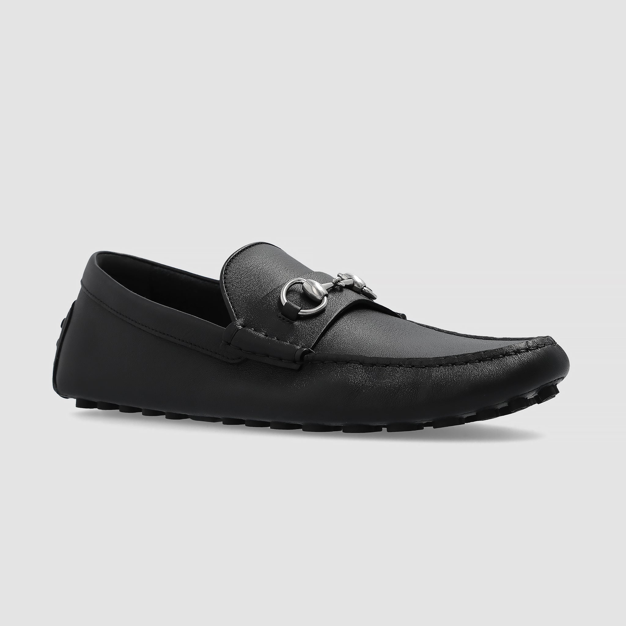 Giày Gucci 765859 1XH00 1000 Driver In Black Leather