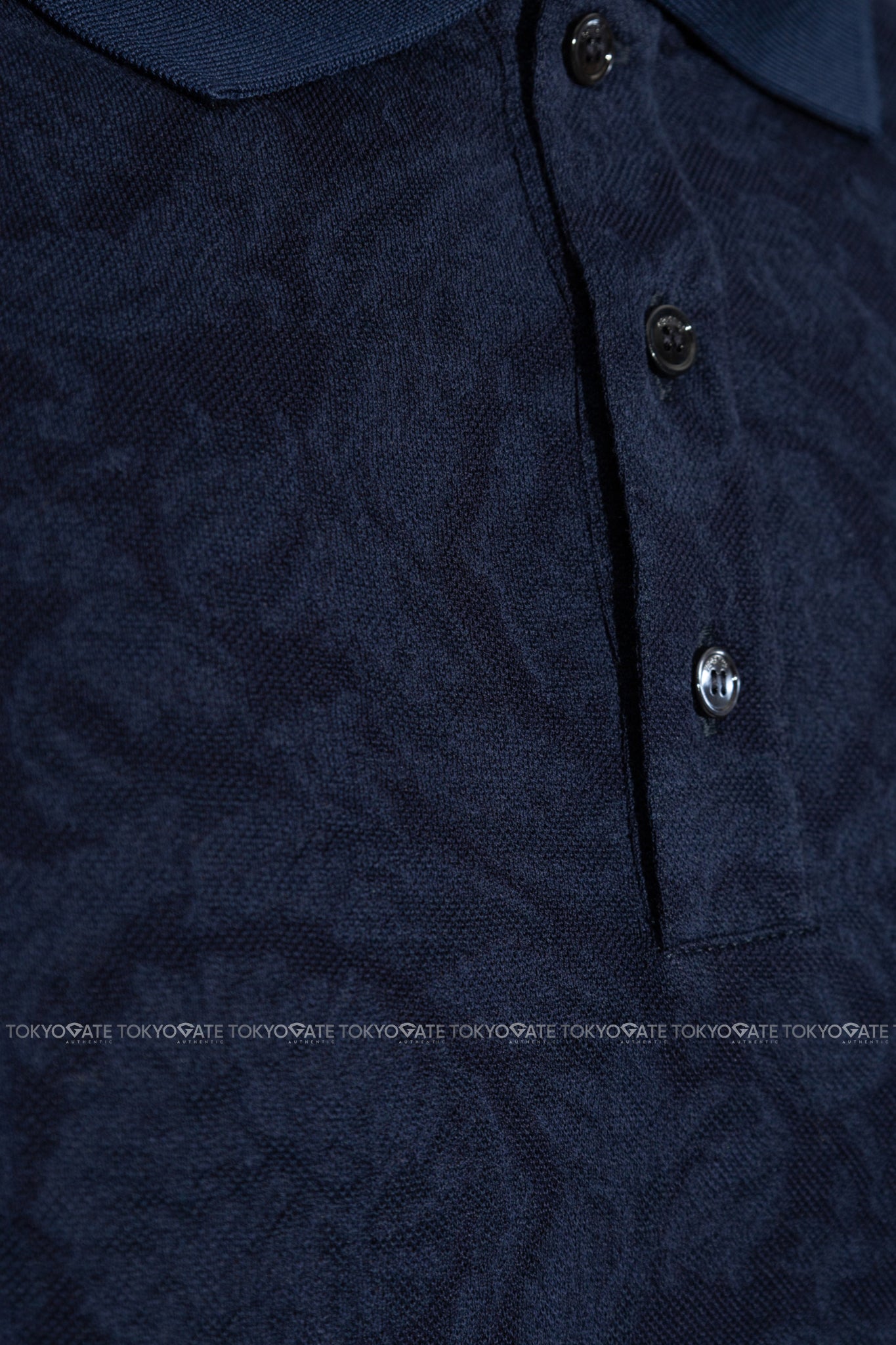 Áo polo Versace 1013906 1A09776 Barocco Jacquard Pique Polo