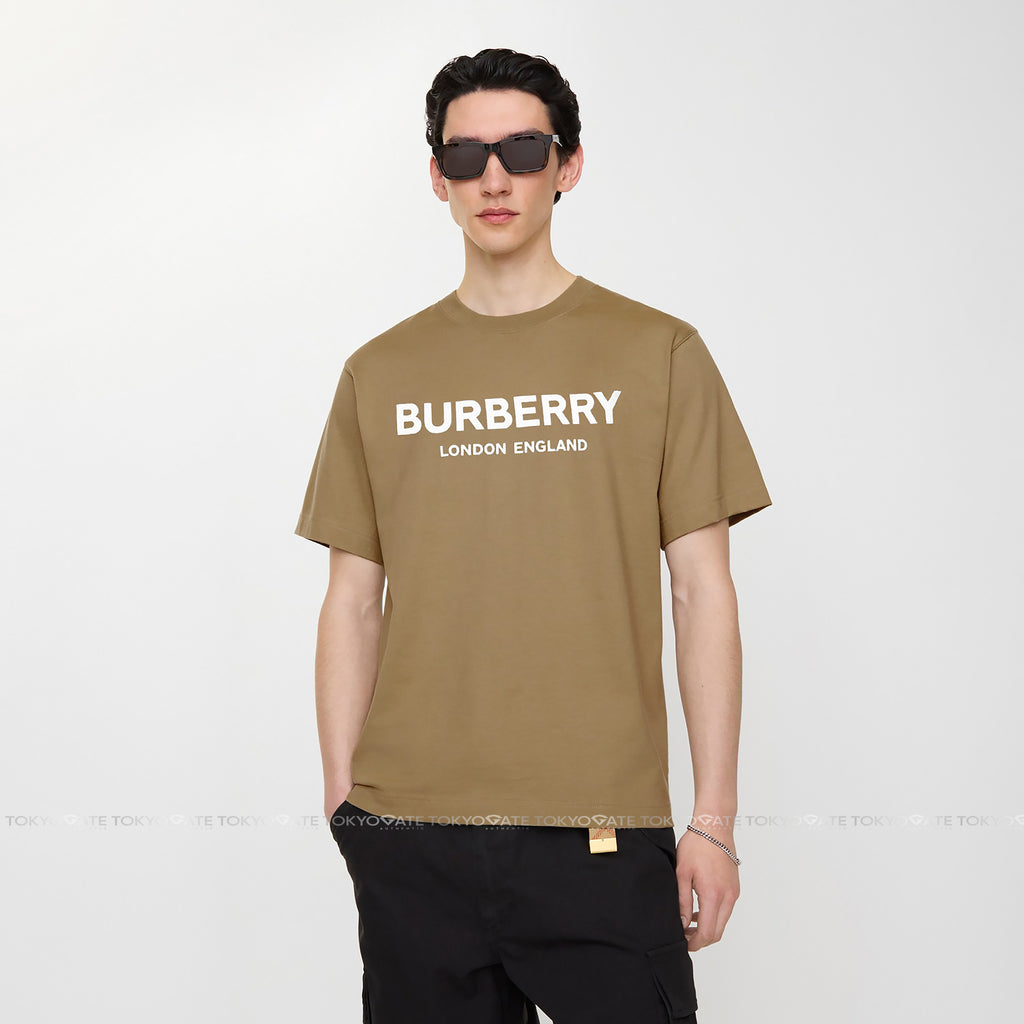 Áo phông Burberry 8104231 Ellison Logo Print T-Shirt Archive Beige Regular Fit