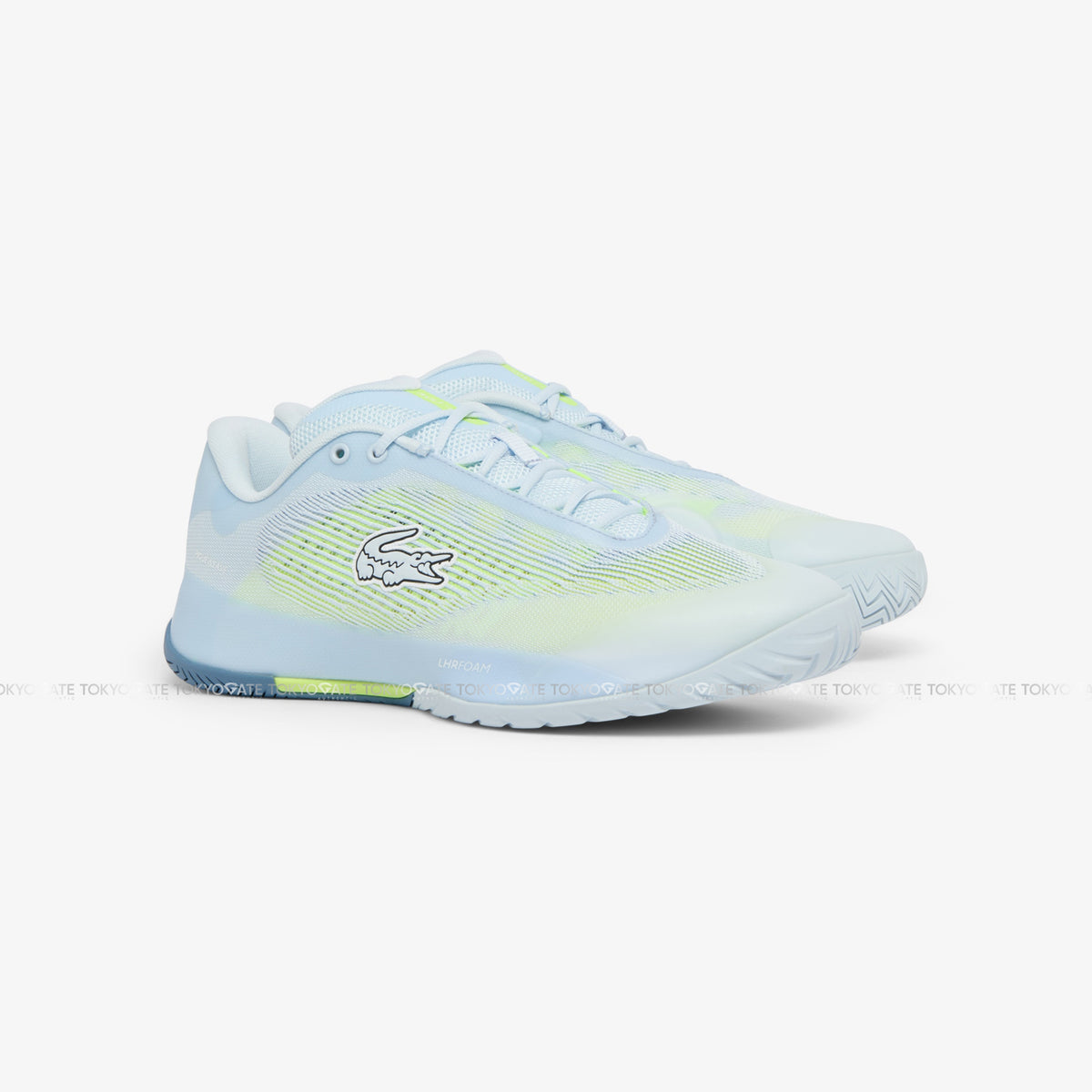 Giày Lacoste Tennis 752SMA0067 AMI AG-LT Pro 2261 Light Blue Yellow