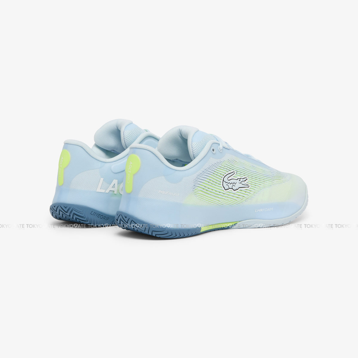 Giày Lacoste Tennis 752SMA0067 AMI AG-LT Pro 2261 Light Blue Yellow