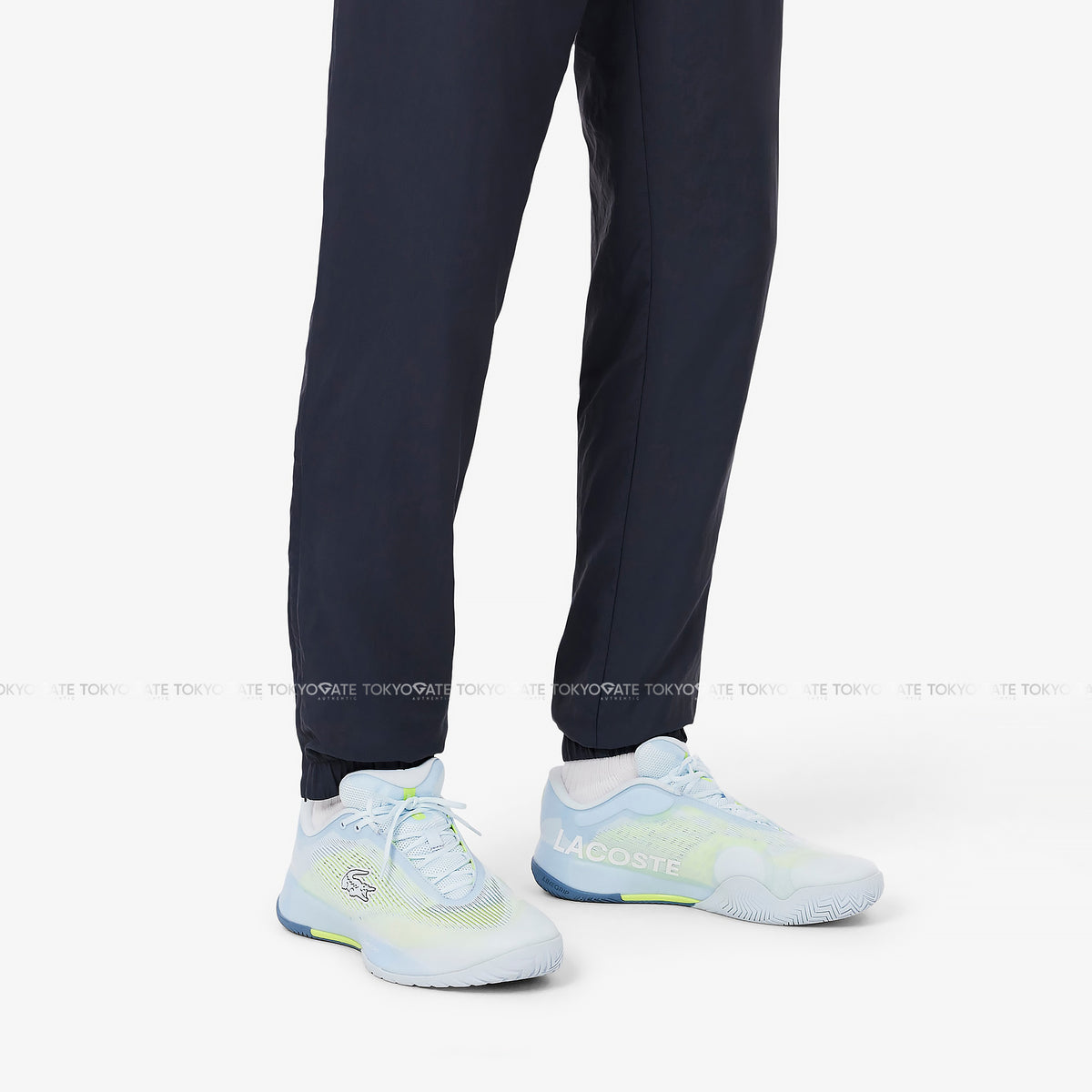 Giày Lacoste Tennis 752SMA0067 AMI AG-LT Pro 2261 Light Blue Yellow