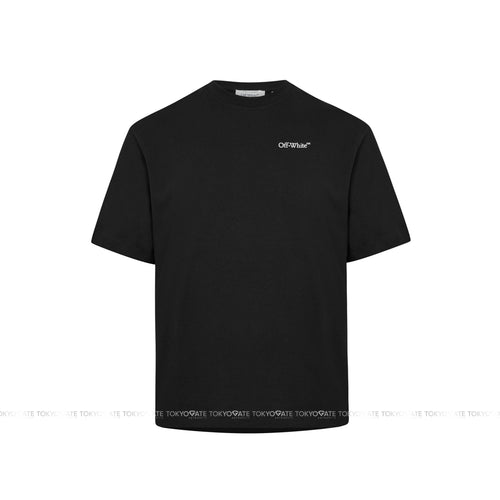 Áo phông Off-White 44MAA120FJ001 Chain Arrow Skate S/S Tee Black Oversize