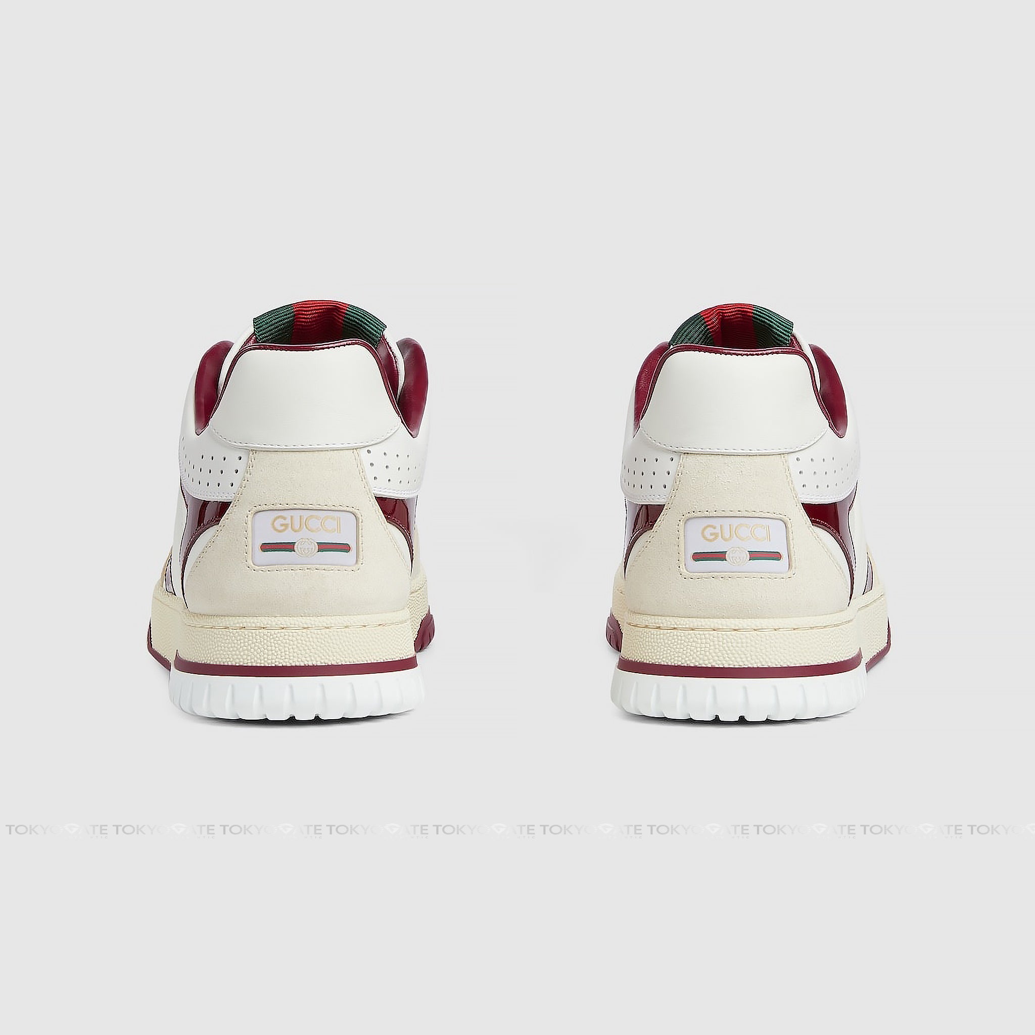 Giày Gucci 785728 AADKA 9570 Re-web Sneakers With Web Stripe White