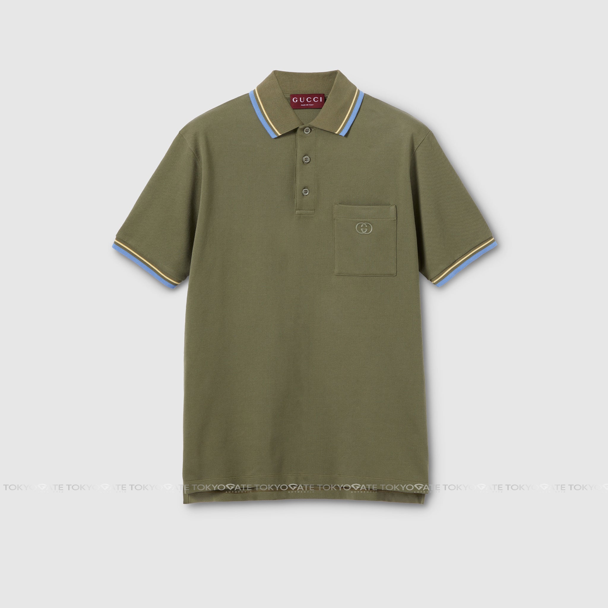 Áo polo Gucci 854796 XJHOQ 3254 Cotton Piquet Polo