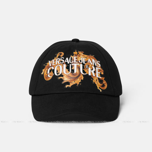 Mũ lưỡi trai Versace Jeans Couture Baroque 80GAZK17 ZG389 G89 Black Gold - FreeSize