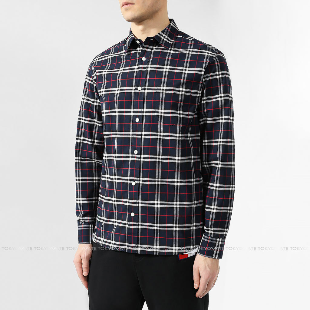 Áo sơ mi Burberry 8004835 George Navy Slim Fit