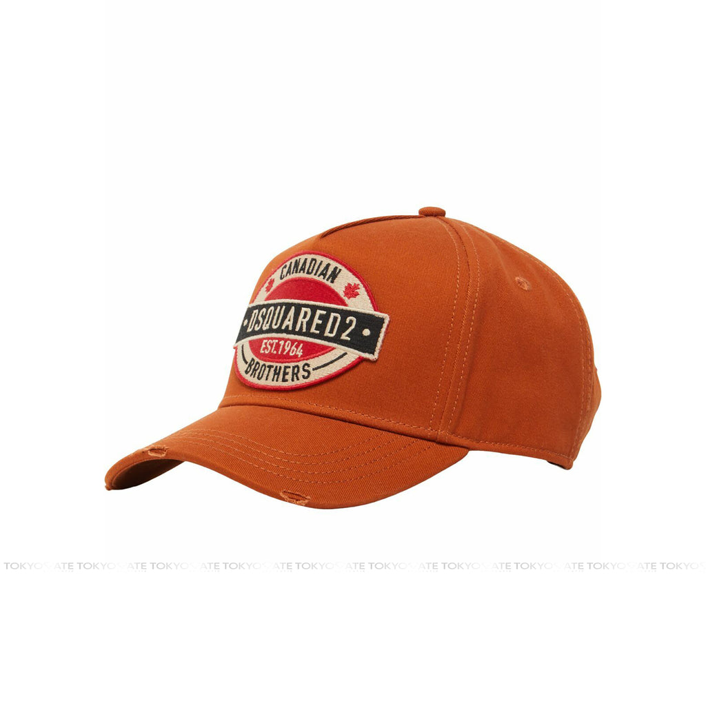 Mũ lưỡi trai Dsquared2 BCM0621 5058 Orange - FreeSize