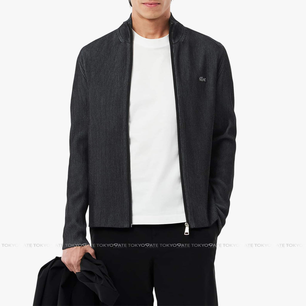 Áo khoác Lacoste AH9312 62W Zip-Up Cotton Rib Sweater
