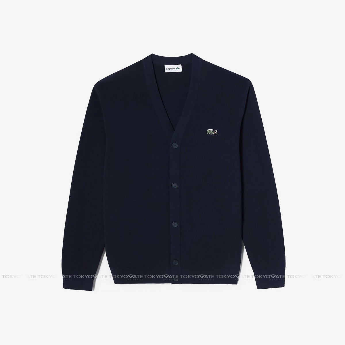 Áo khoác cardigan Lacoste AH986E 423 Links Links Basic V-Neck