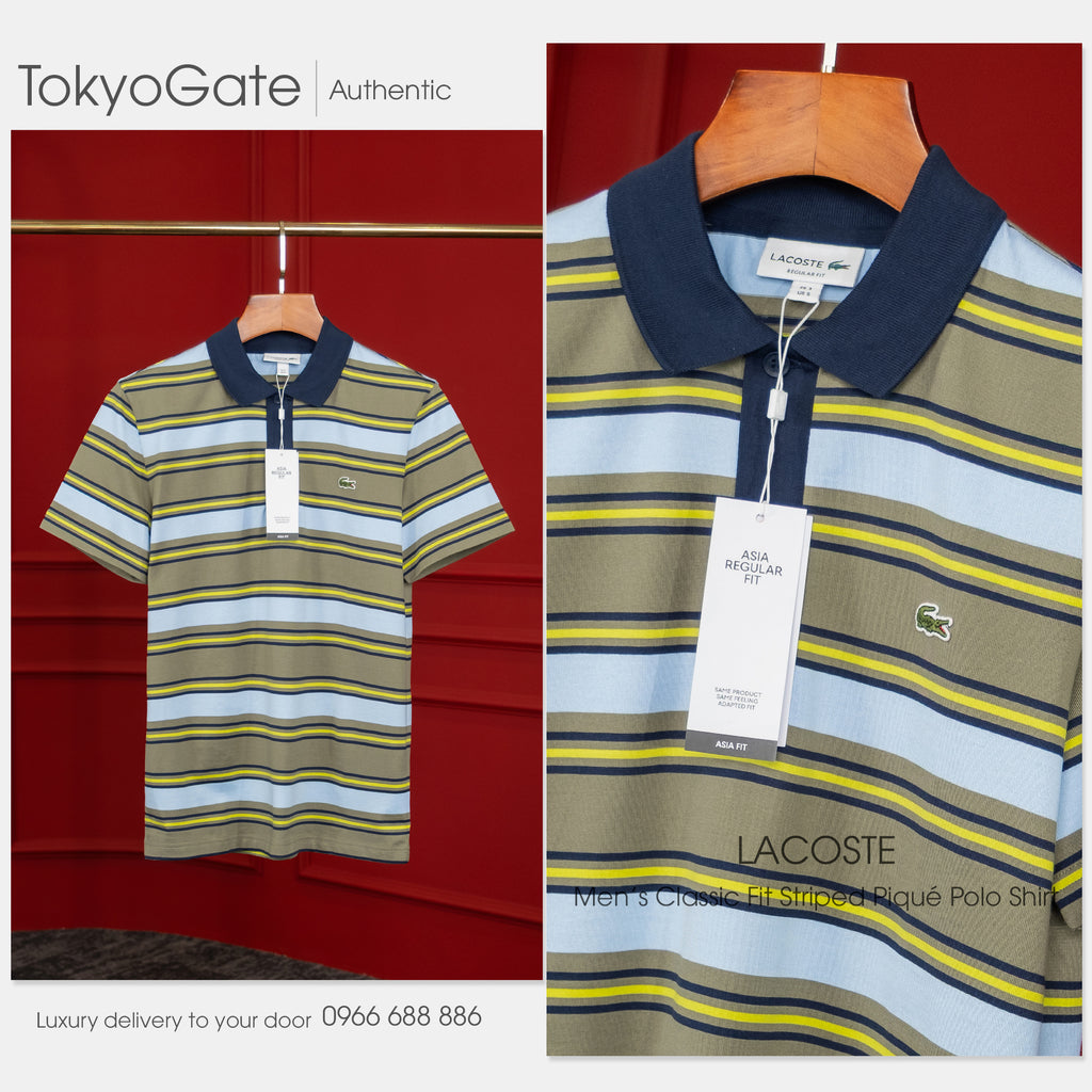 Áo polo Lacoste DH8521 IBC Regular Fit