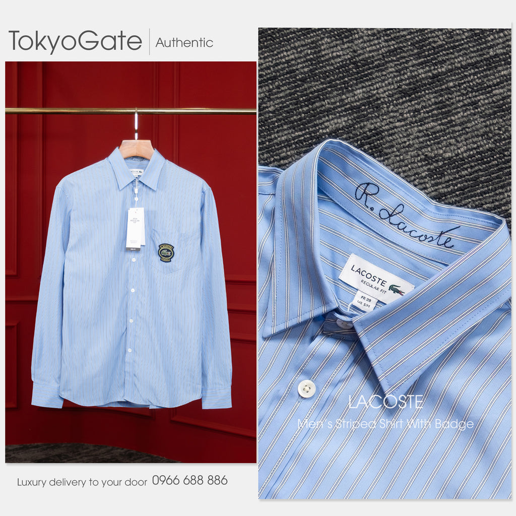 Áo sơ mi Lacoste CH0890 E7B Regular Fit