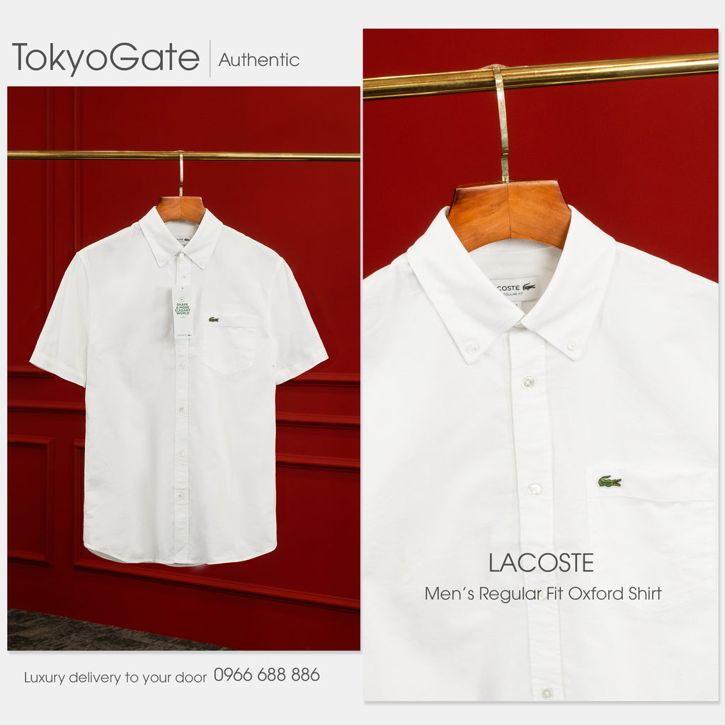 Áo sơ mi Lacoste CH1917 001 Regular Fit