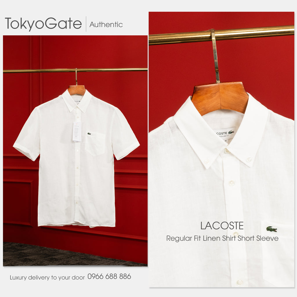 Áo sơ mi Lacoste CH5699 001 Regular Fit
