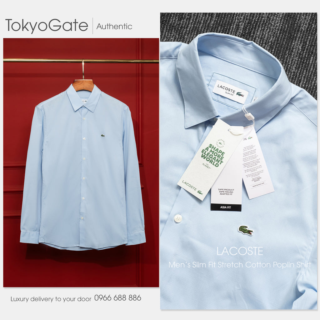Áo sơ mi Lacoste CH6282 HBP Slim Fit