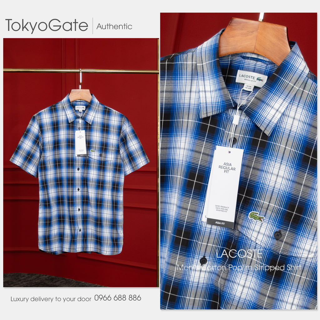 Áo sơ mi Lacoste CH6730 WT5 Regular Fit
