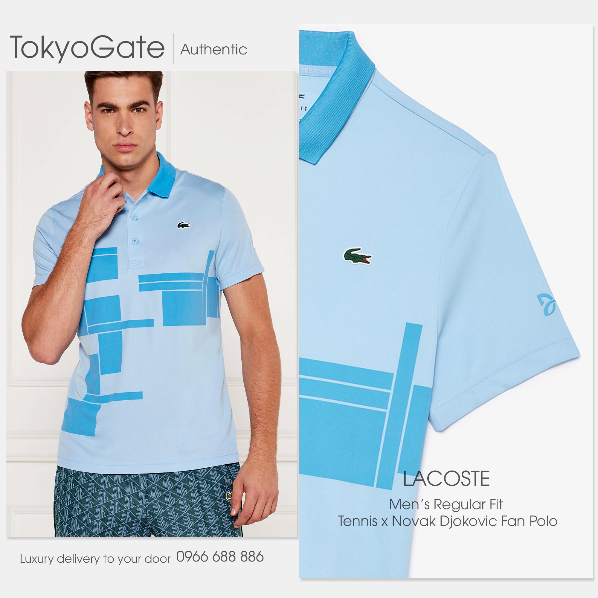 Áo polo Lacoste DH2568 IF3 Regular Fit
