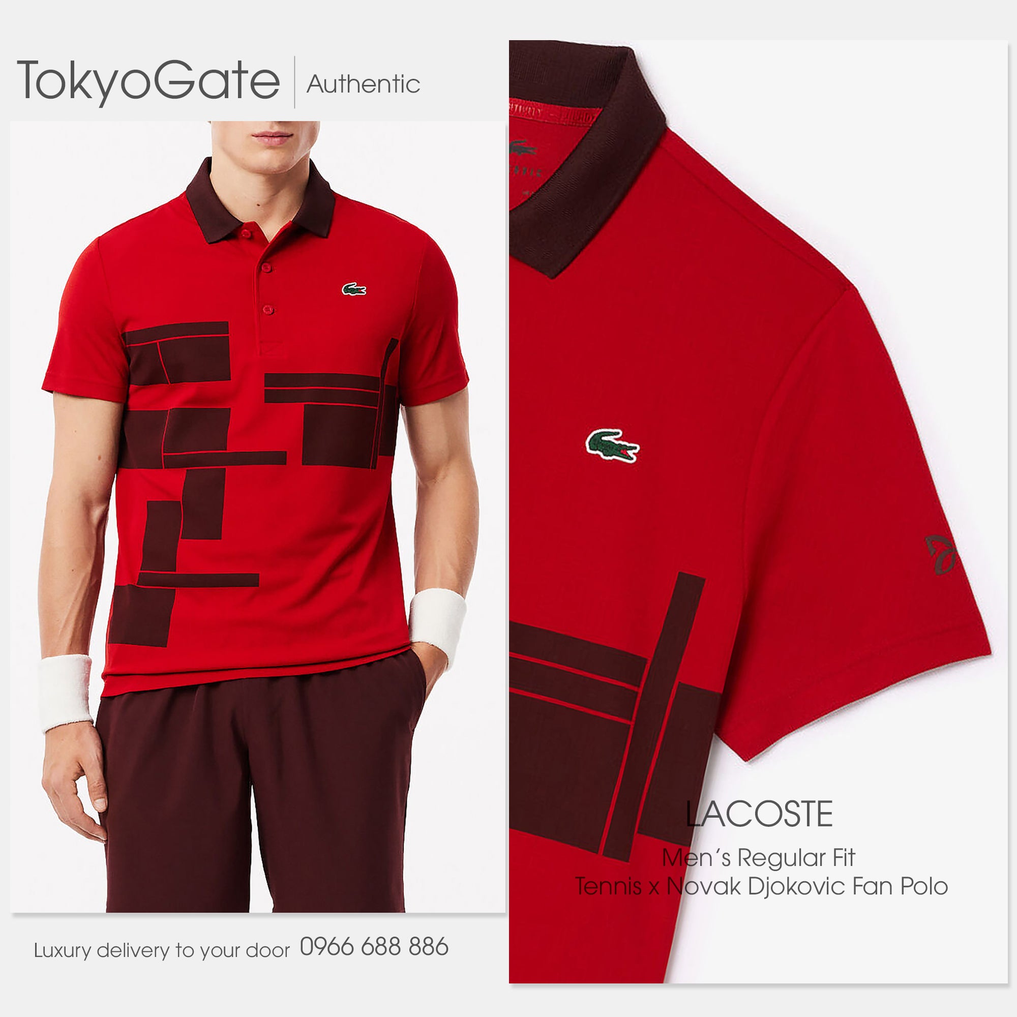 Áo polo Lacoste DH2568 IF4 Regular Fit