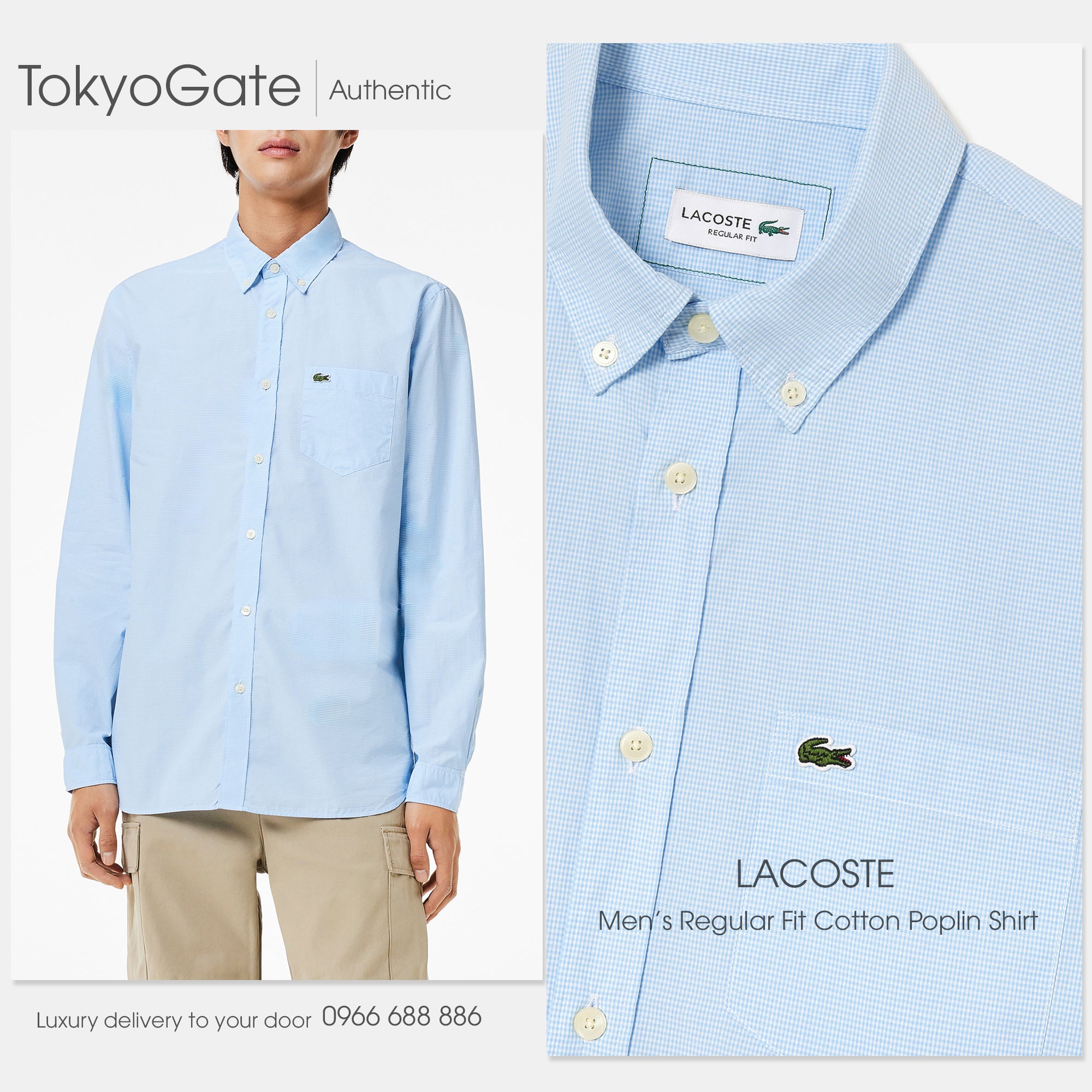 Áo sơ mi Lacoste CH5959 F6Z