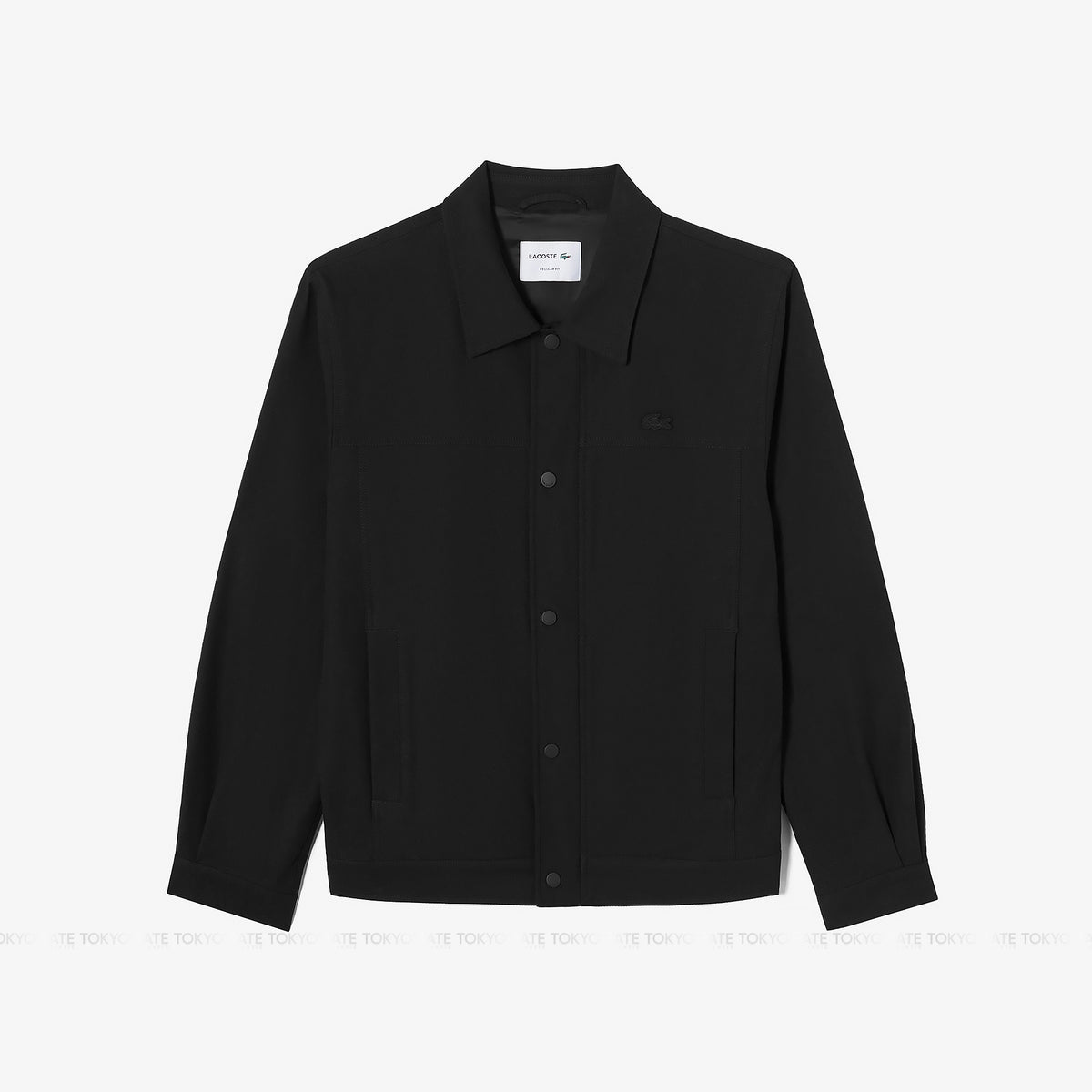 Áo khoác Lacoste BH435E 56G 031 Stretch Nylon Trucker Jacket Grey Regular Fit