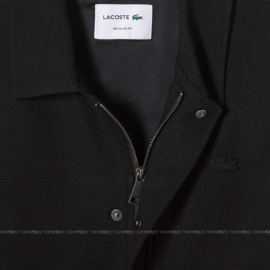 Áo khoác Lacoste BH435E 56G 031 Stretch Nylon Trucker Jacket Grey Regular Fit
