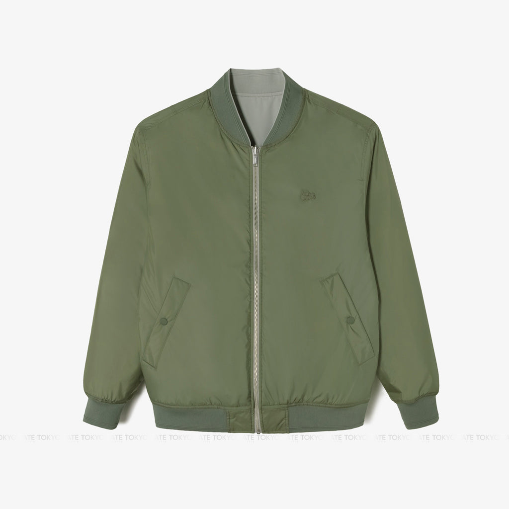 Áo khoác Lacoste BH850E 02S Reversible Jacket Grey/Olive
