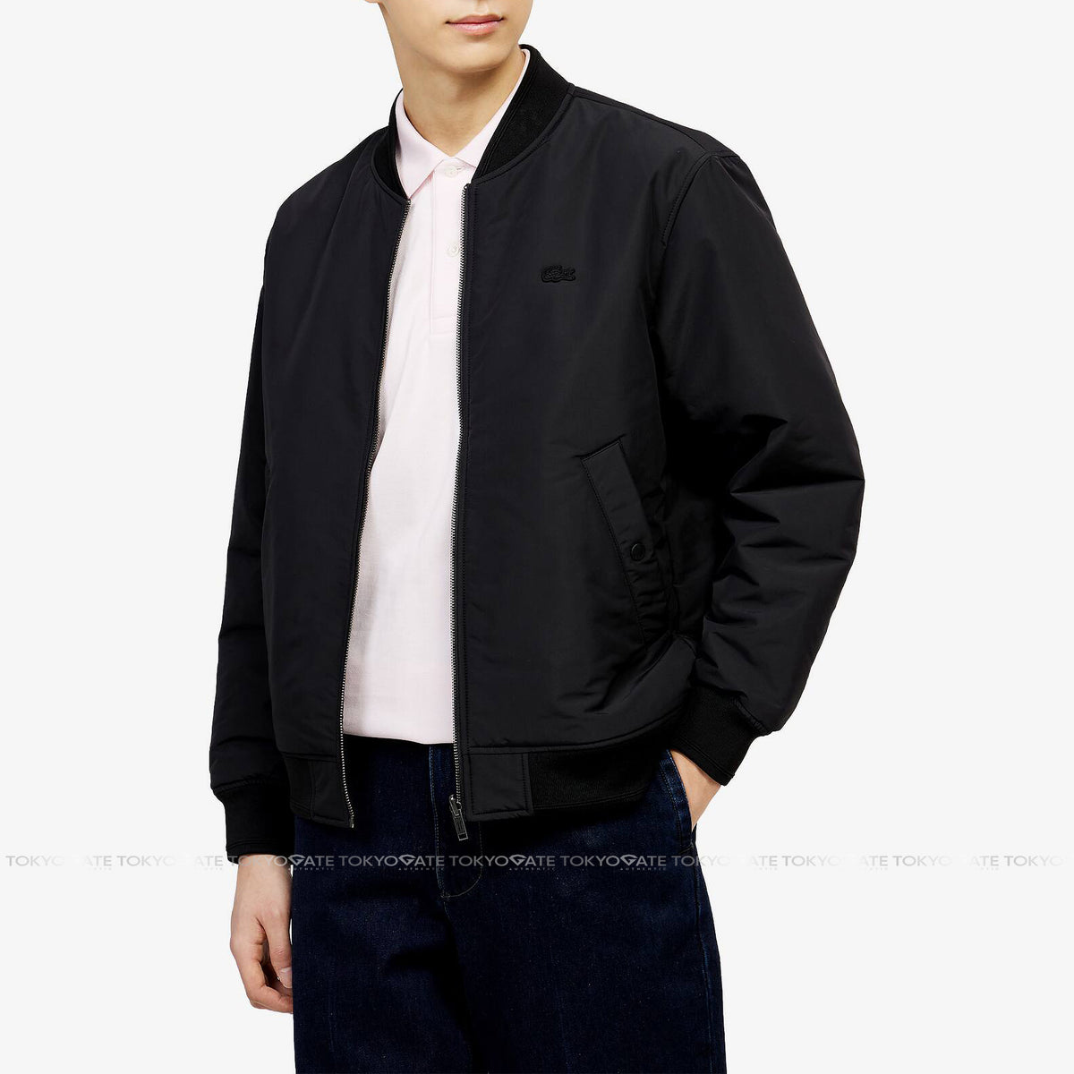 Áo khoác Lacoste BH850E 031 Reversible Jacket Black/Bordeaux