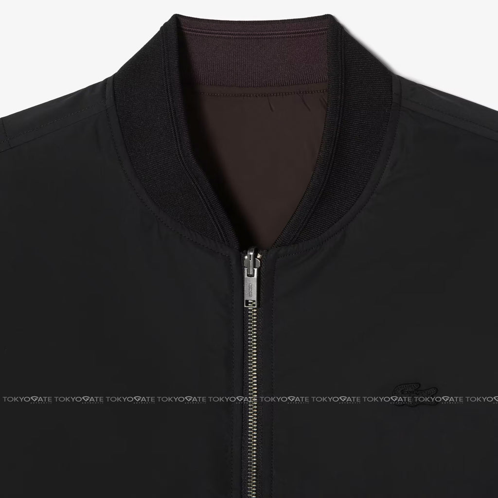 Áo khoác Lacoste BH850E 031 Reversible Jacket Black/Bordeaux