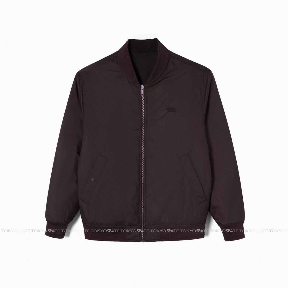 Áo khoác Lacoste BH850E 031 Reversible Jacket Black/Bordeaux