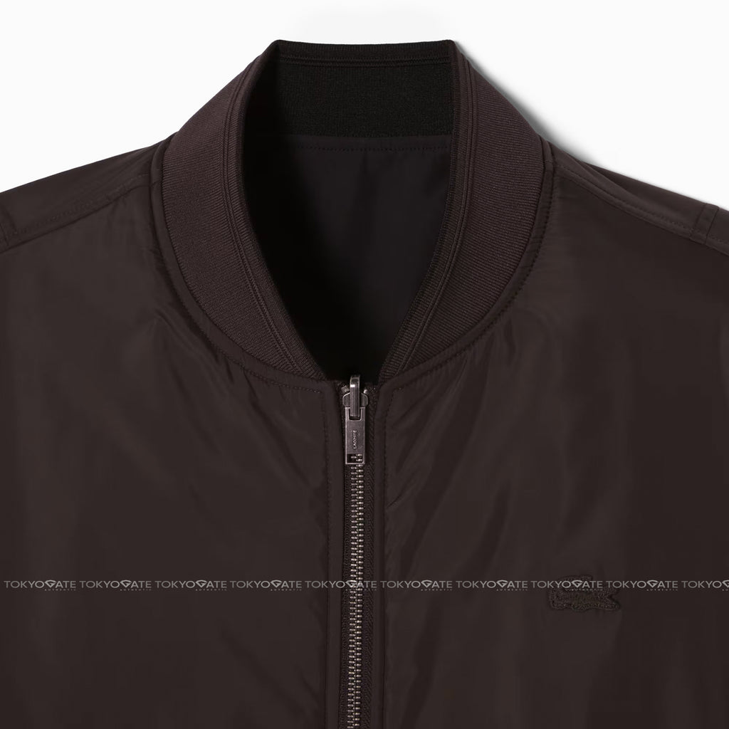 Áo khoác Lacoste BH850E 031 Reversible Jacket Black/Bordeaux