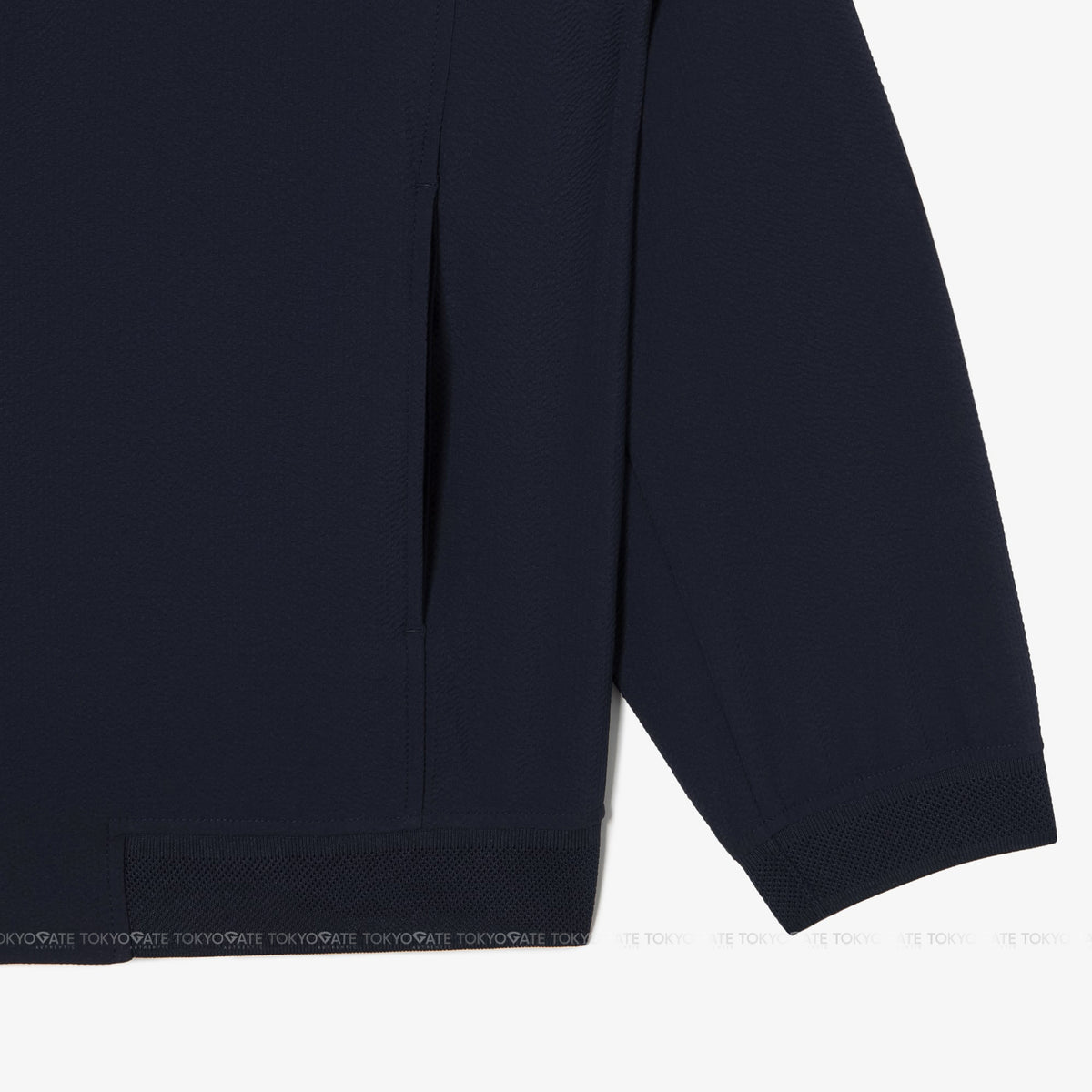 Áo khoác Lacoste BH955E 56G HDE Zip-Up Golf Windbreaker Jacket Navy Regular Fit