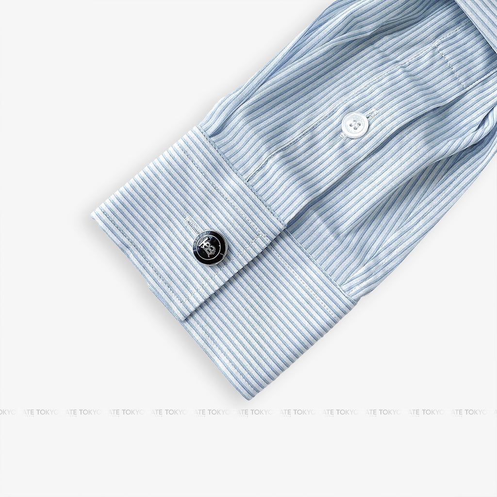 Áo sơ mi Burberry 8042773 Sandham Pale Blue Slim Fit