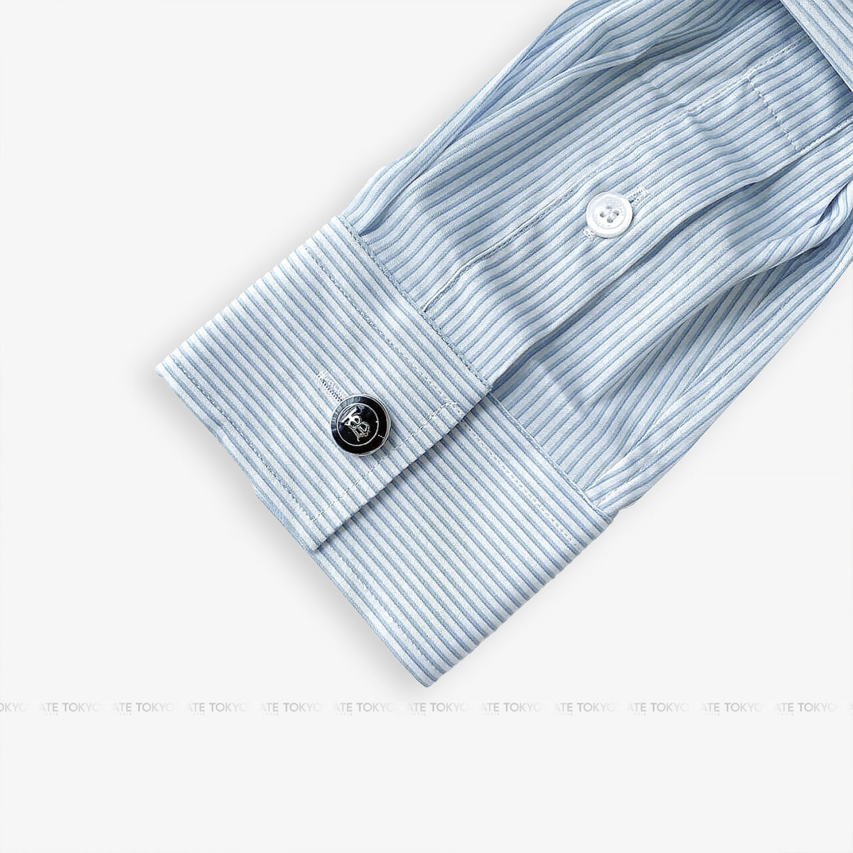 Áo sơ mi Burberry 8042773 Sandham Pale Blue Slim Fit