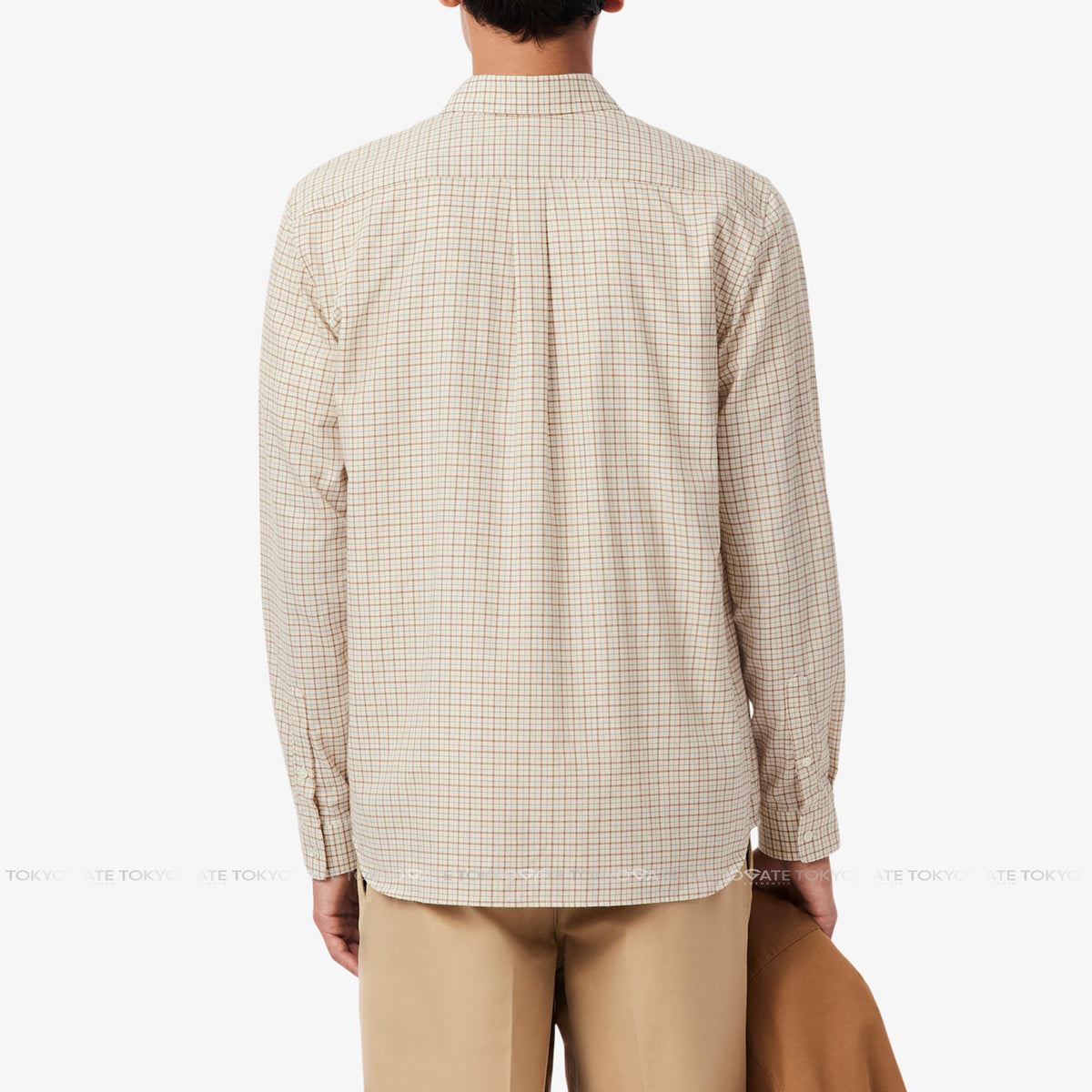 Áo sơ mi Lacoste CH8535 95I Gingham Check Regular Fit